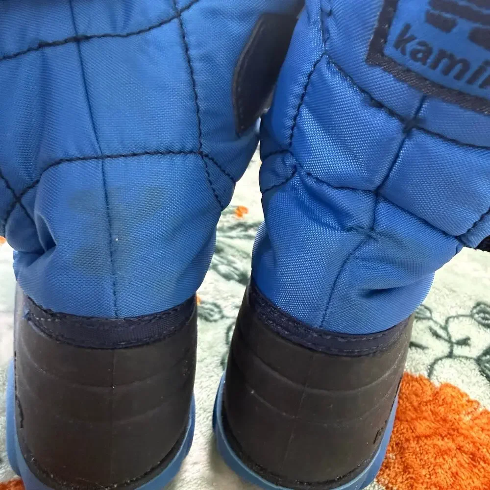 Kamik Snowbug Snow Winter Boots Toddler Little Kid Size 10 Insulated Plush Lined